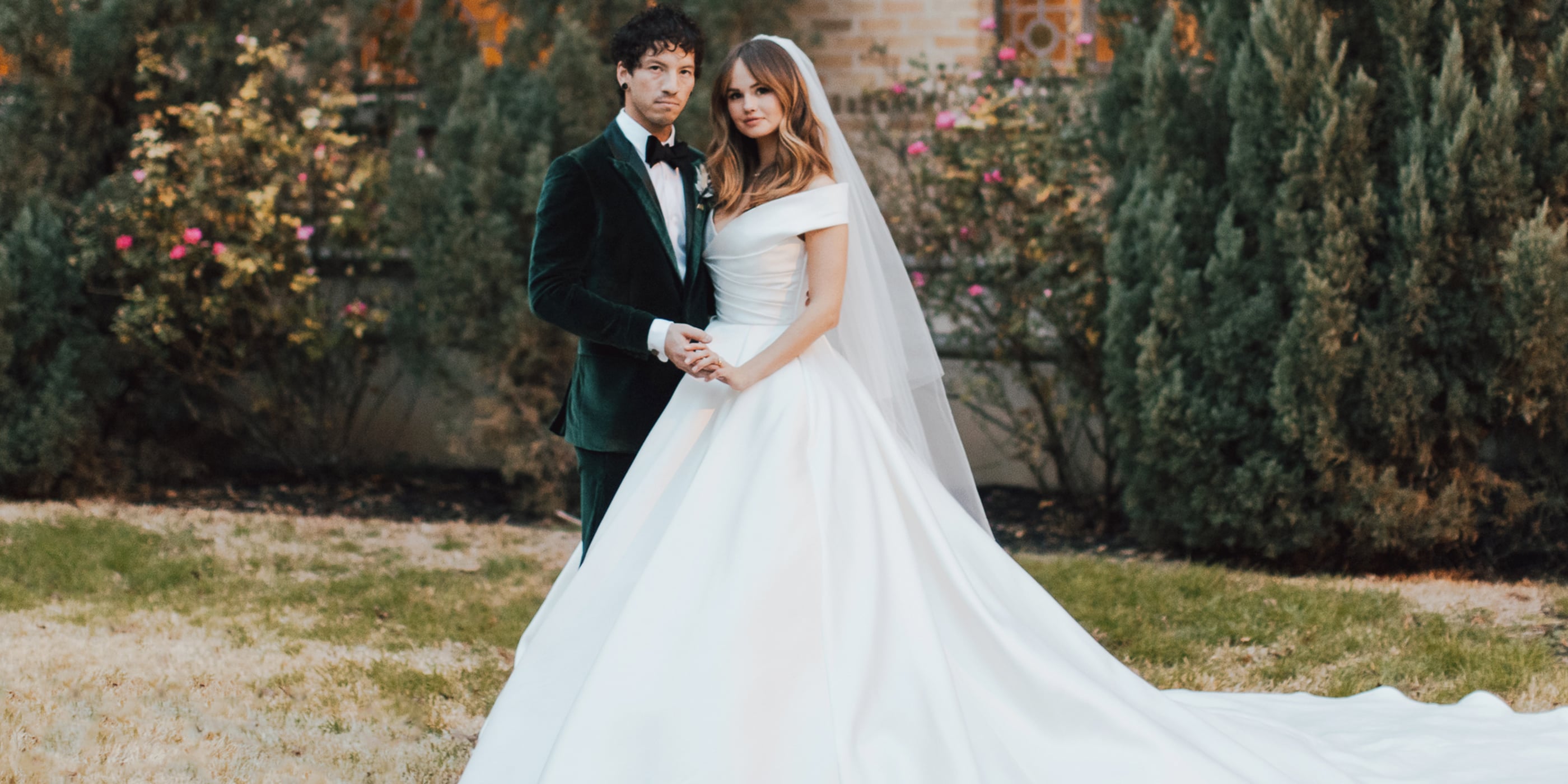 See Debby Ryan's Wedding Dress POPSUGAR Fashion