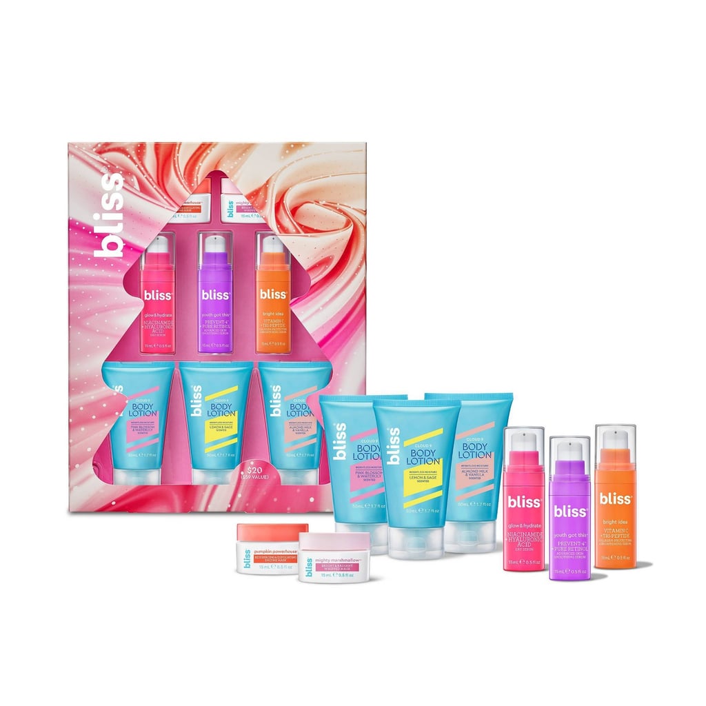 A Skin-Care Routine: Bliss Merry Blissmas Skin Care Gift Set