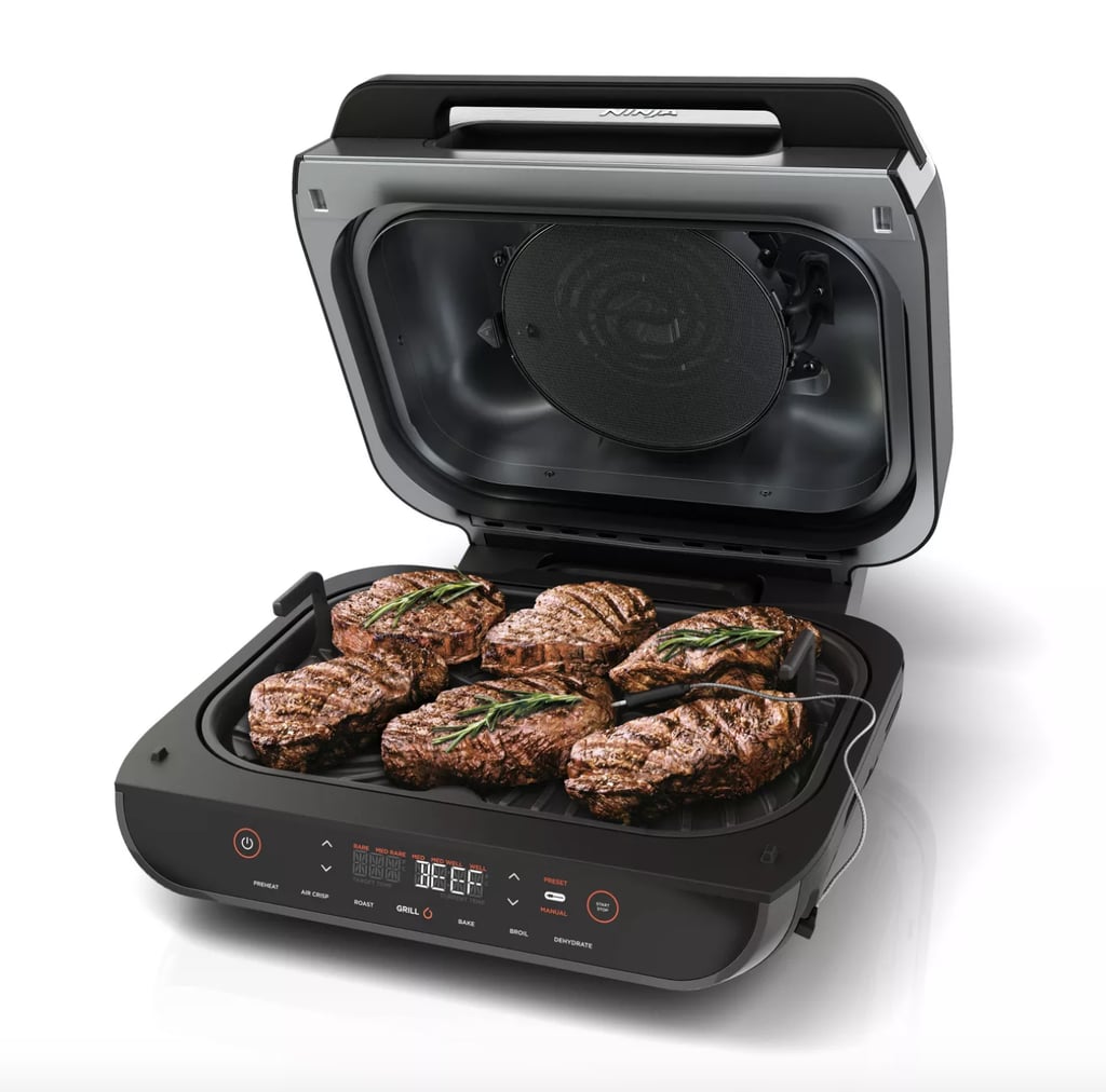 Ninja Foodi Smart XL 6-in-1 Indoor Grill with 4-qt Air Fryer, Roast, Bake, Broil, Dehydrate
