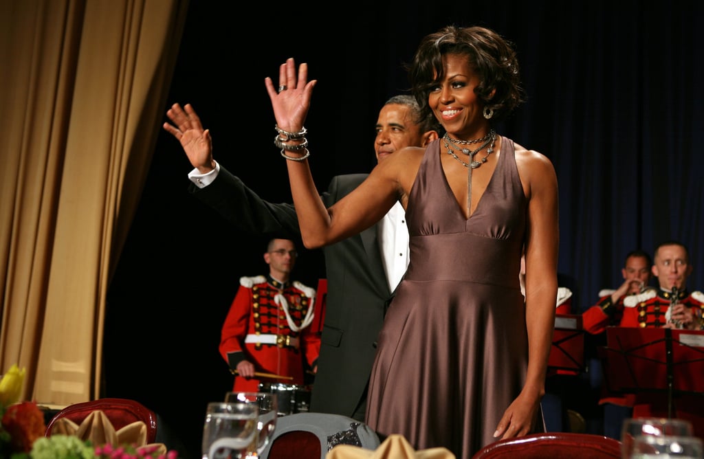 Michelle Obama White House Correspondents' Dinner Dresses POPSUGAR