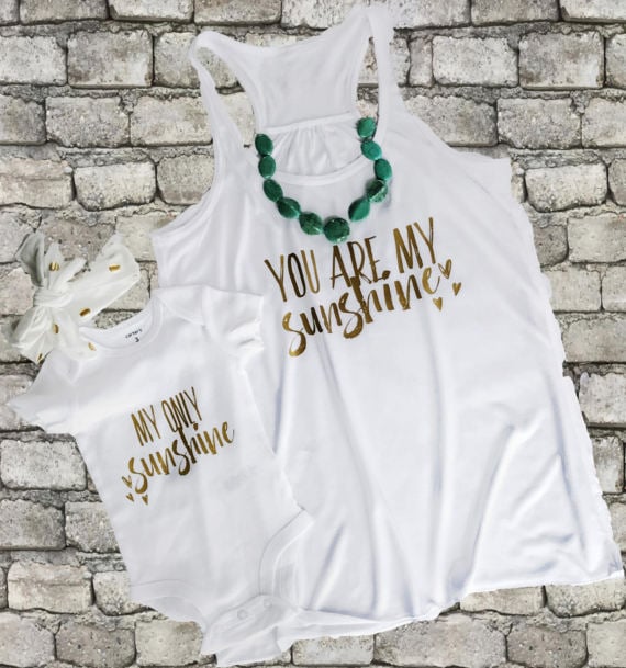 You Are My Sunshine Matching Set