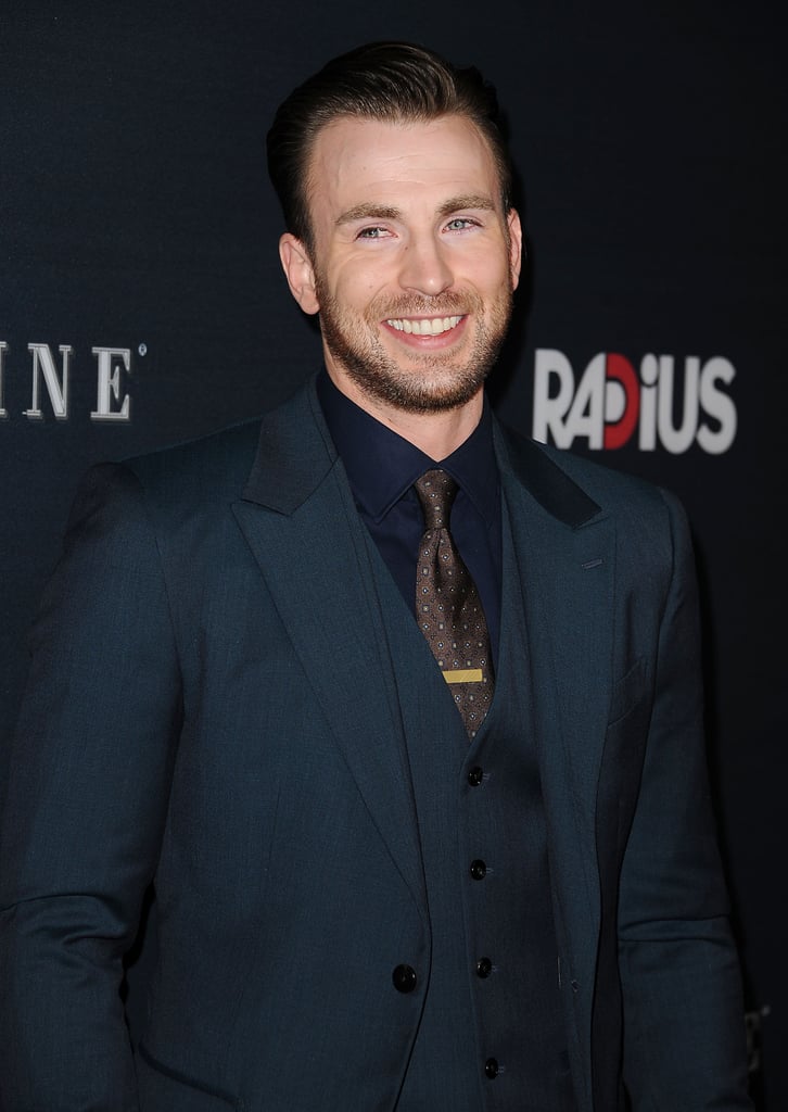 Chris Evans at LA Before We Go Premiere 2015 | Pictures