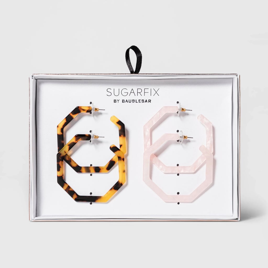 Surgarfix by BaubleBar Geometric Hoop Earring Gift Set