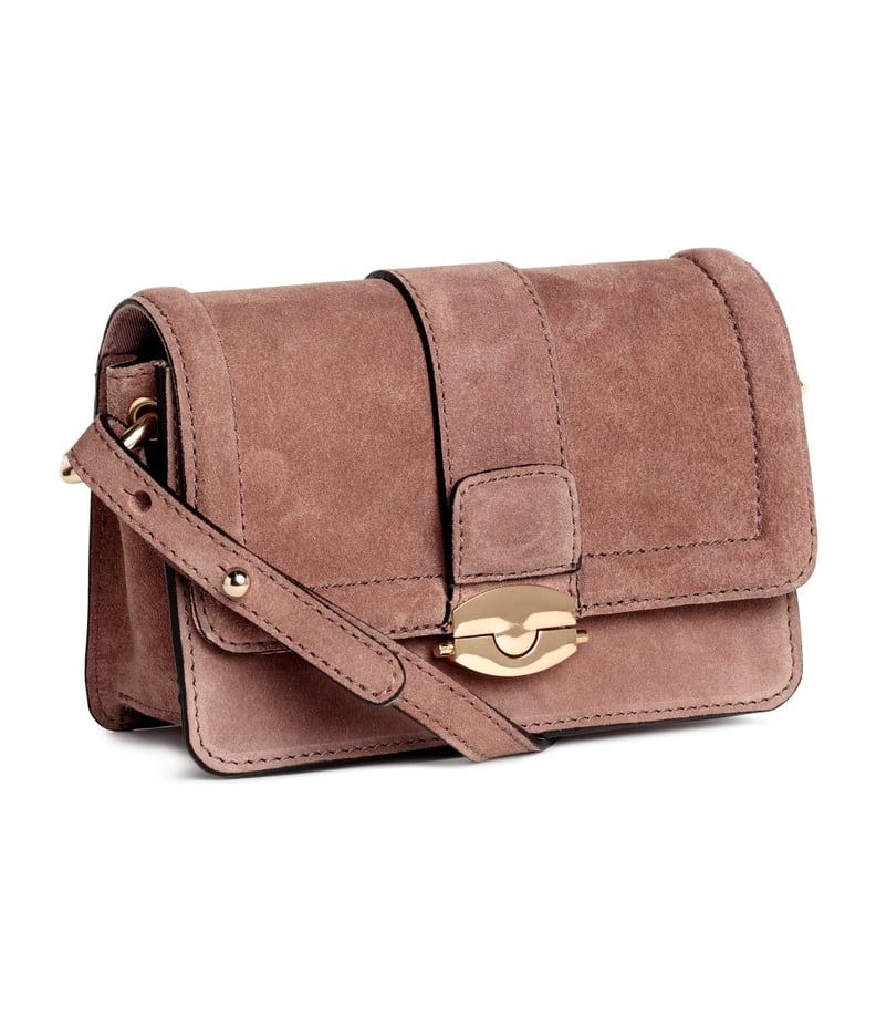 H&M Suede Shoulder Bag