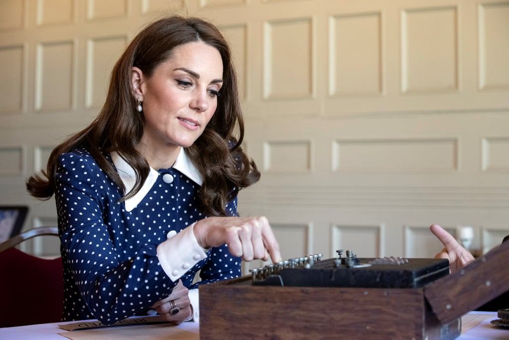 Kate Middleton Visiting England's Bletchley Park May 2019