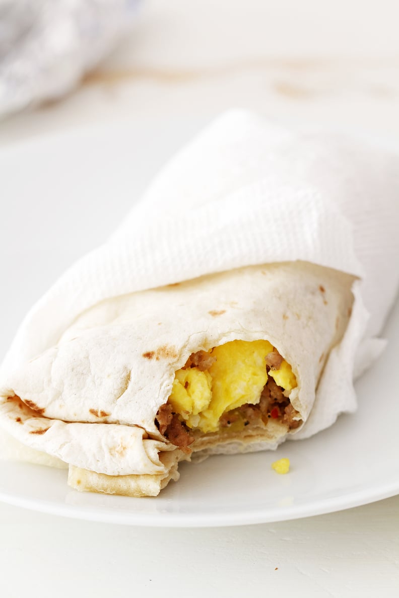 Freezer Breakfast Burritos