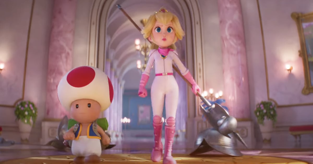 „The Super Mario Bros. Movie“ enthüllt einen ersten Blick auf Prinzessin Peach in einem mit Stars besetzten Trailer