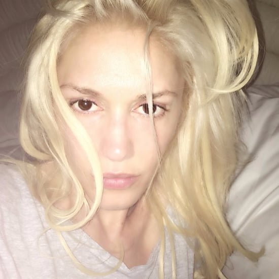 Gwen Stefani No-Makeup Selfie | May 2016