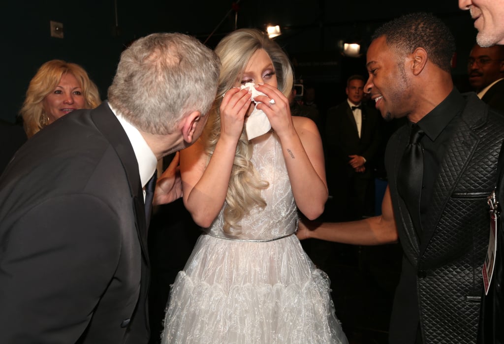 Lady Gaga at the Oscars 2015 | Pictures and GIFs