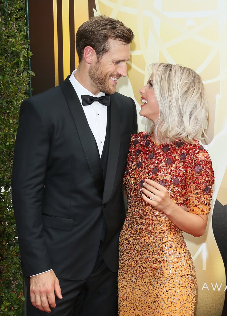 Julianne Hough and Brooks Laich at the Creative Arts Emmys