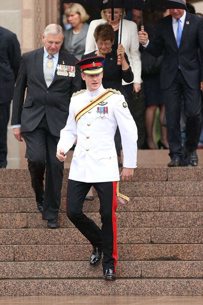 Is this not Prince Charming? Or Eric? We love a man in uniform — especially when he's also a prince!