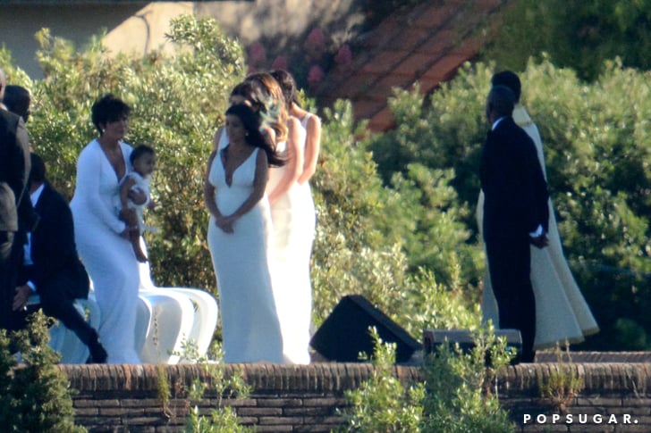 Kim Kardashian and Kanye West Wedding Pictures 2014 | POPSUGAR ...