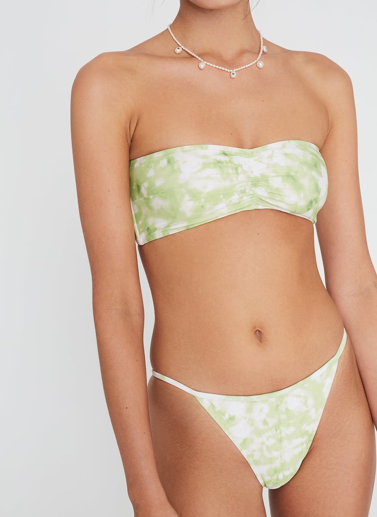 Faithfull The Brand Marseille Top Roos Tie Dye - Lime