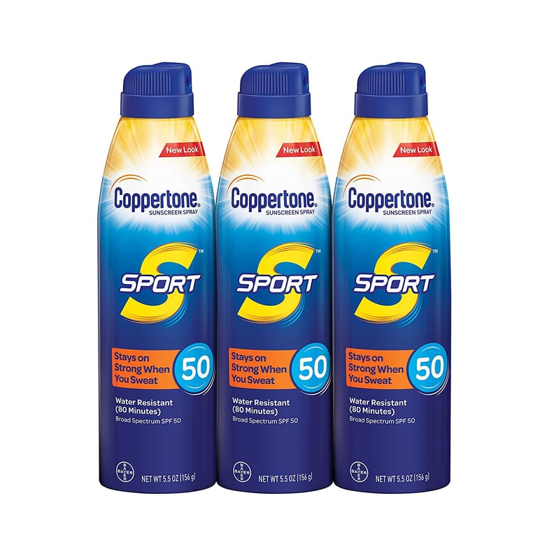Best Sport Sunscreen: Coppertone Sport Continuous Sunscreen Spray Broad Spectrum SPF 50