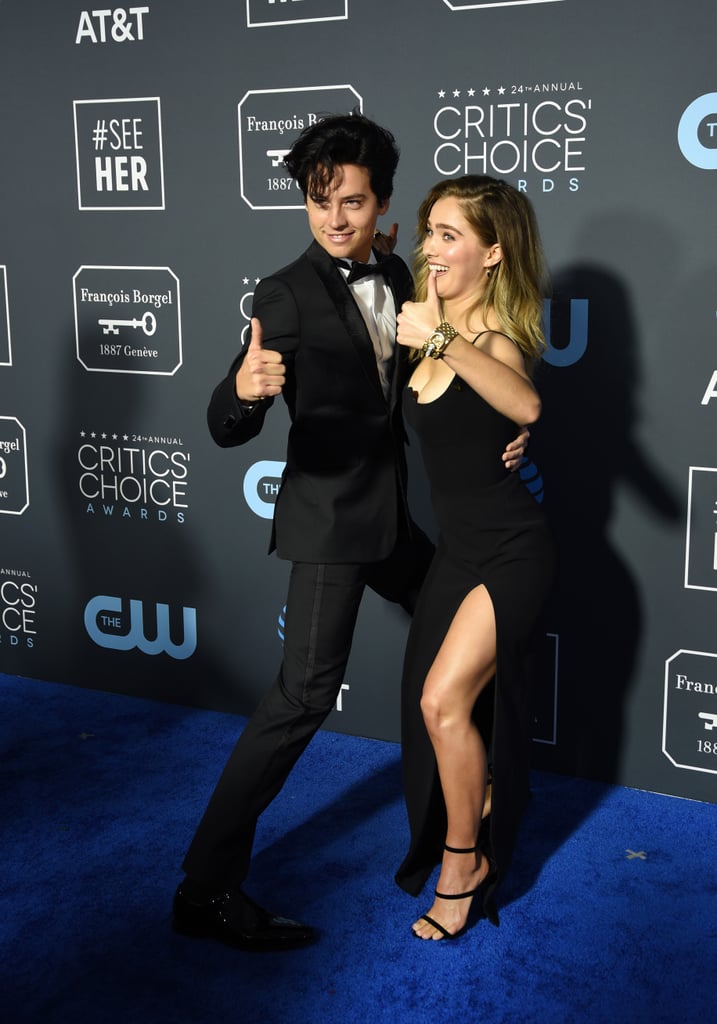Cole Sprouse at the 2019 Critics' Choice Awards