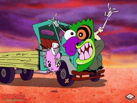 Courage the Cowardly Dog — "Spirit of the Harvest Moon"