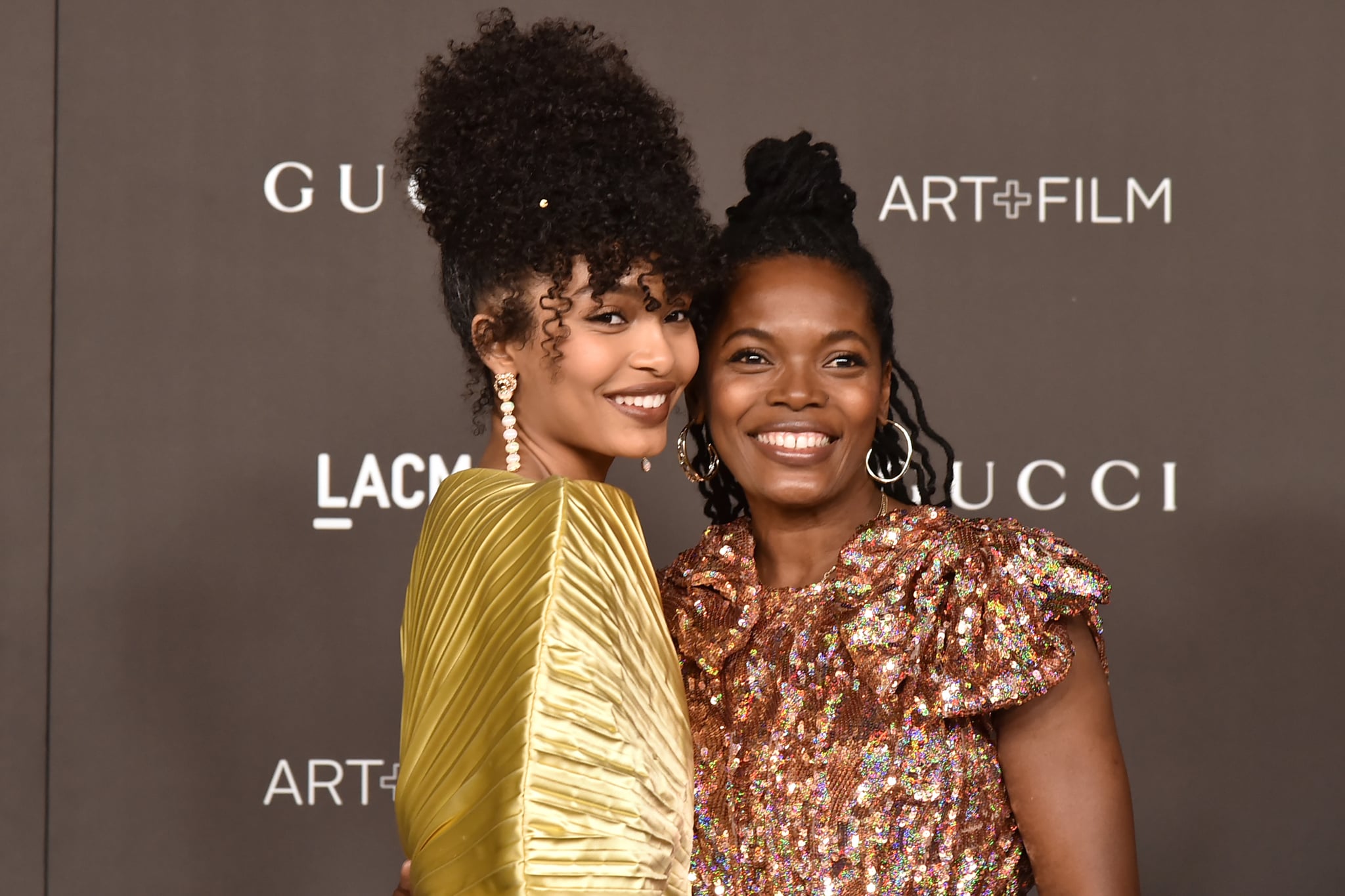 LOS ANGELES, CALIFORNIA - NOVEMBER 02: Yara Shahidi and Keri Shahidi attend the 2019 LACMA Art + Film Gala  at LACMA on November 02, 2019 in Los Angeles, California. (Photo by David Crotty/Patrick McMullan via Getty Images)