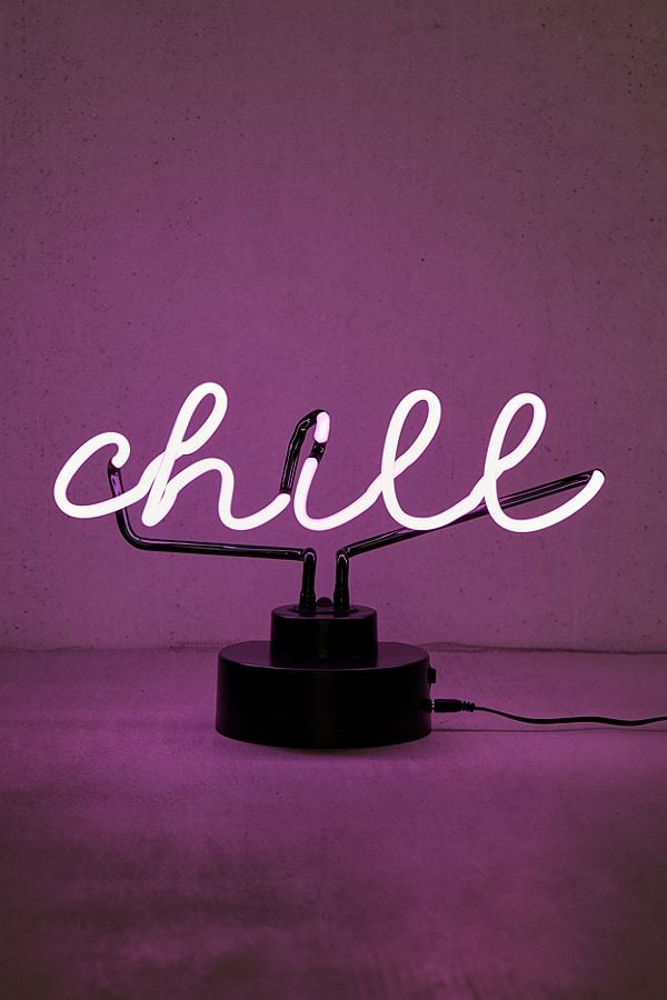 Chill Neon Sign Table Lamp