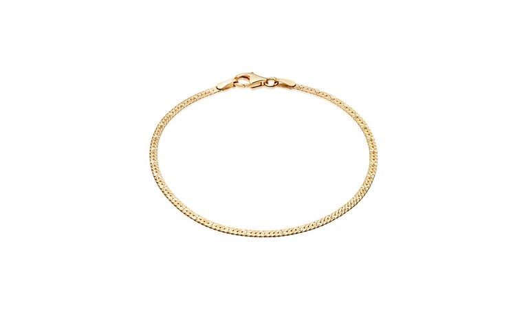 Daisy Jewellery x Estée Lalonde Flat Snake Chain Bracelet