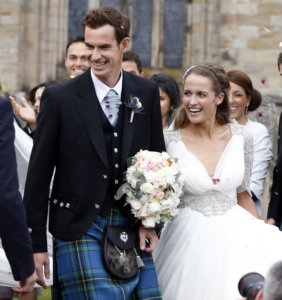 Andy Murray and Kim Sears