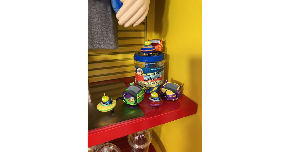 Alien Swirling Saucers replica cart pullback toys. Disney World's