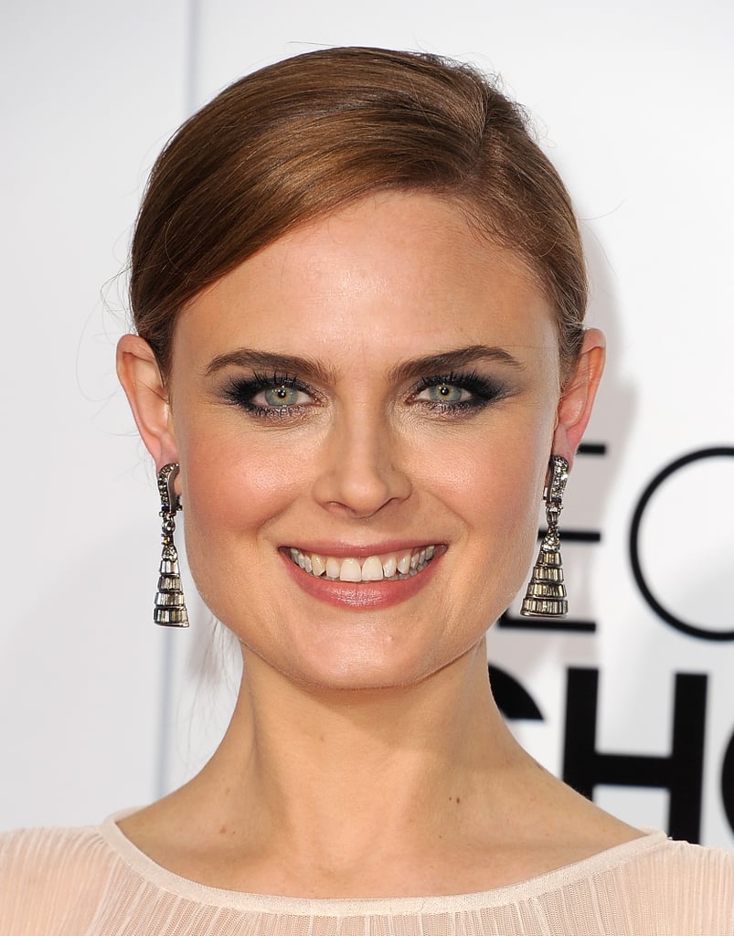 Emily Deschanel | Hair and Makeup at People's Choice Awards 2014 | Red ...