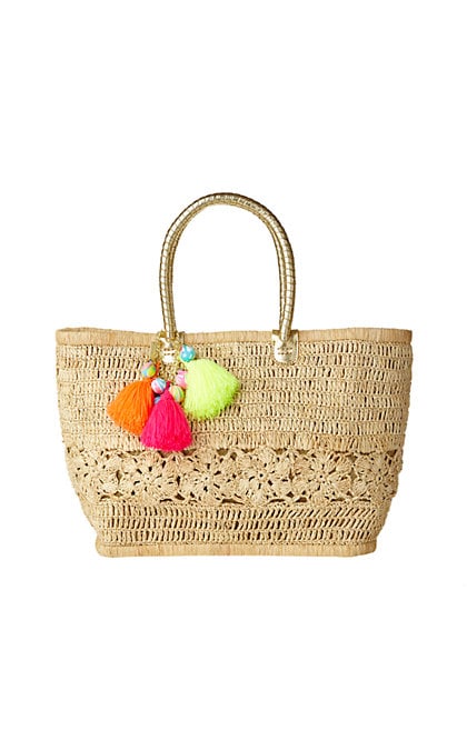 Lilly Pulitzer Riviera Straw Tote Bag ($198)