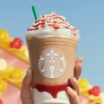 Yep, Starbucks's New Strawberry Funnel Cake Frappuccino Is Topped With Funnel Cake Pieces