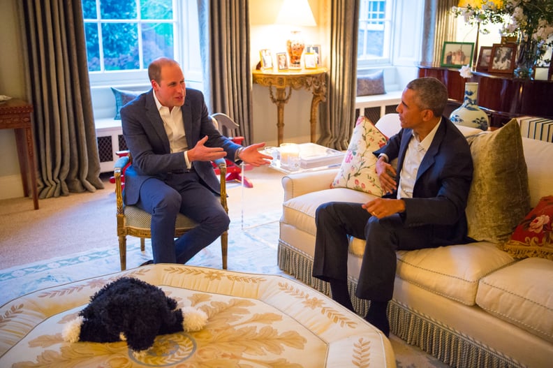 When They Hosted the Obamas at Kensington Palace