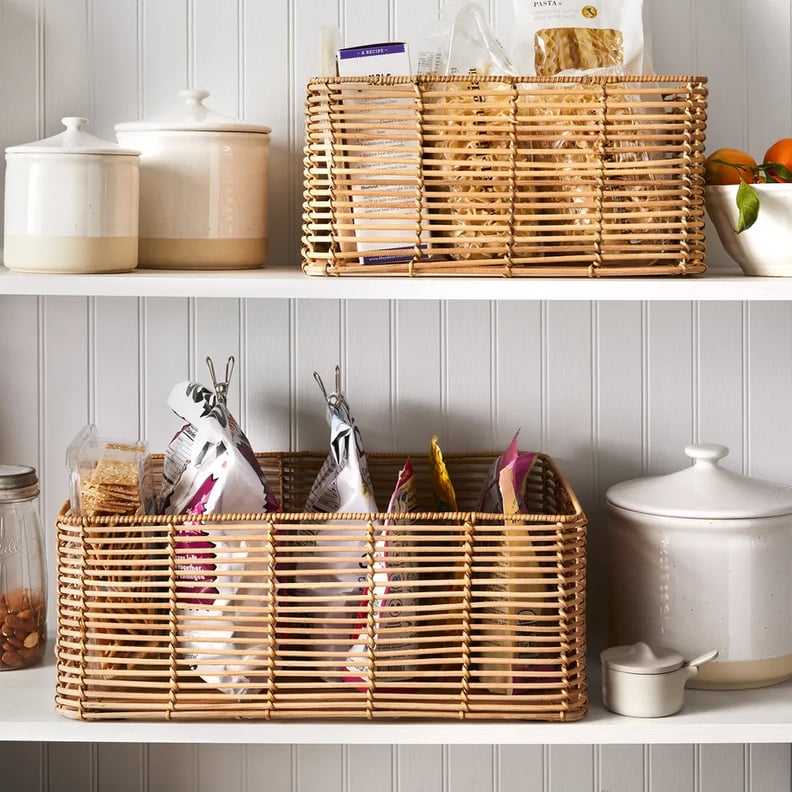 Get Organized: Neat Method Rattan Storage Baskets