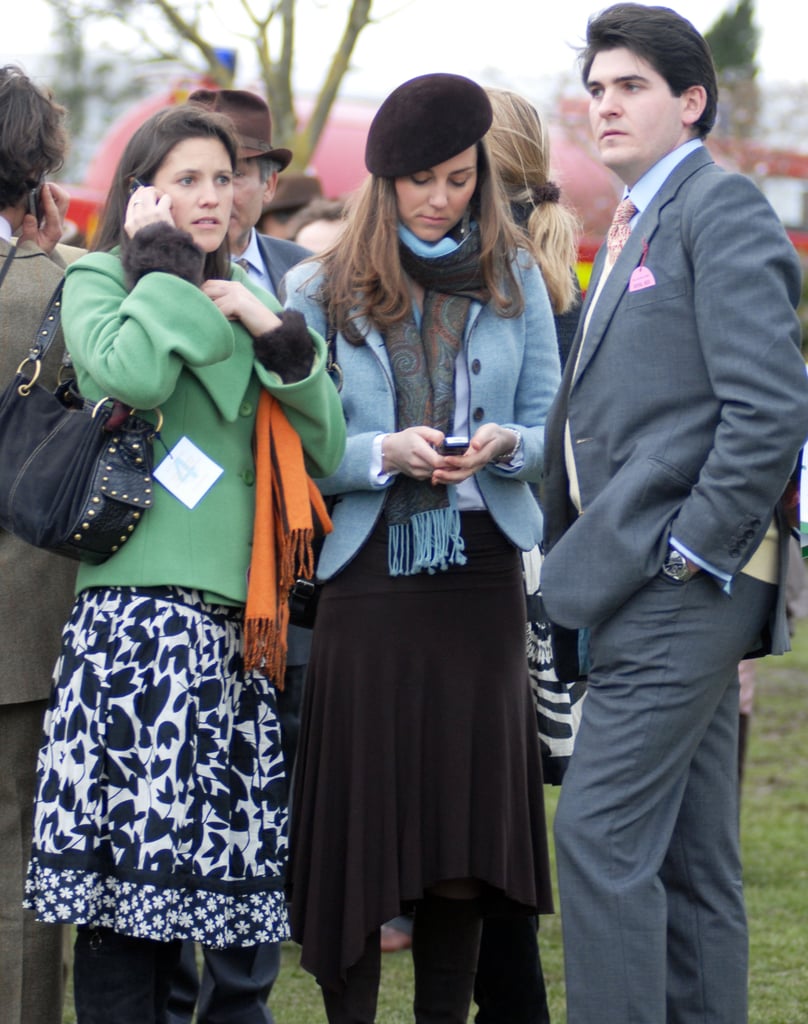 There's always one who regrets not bringing their phone.