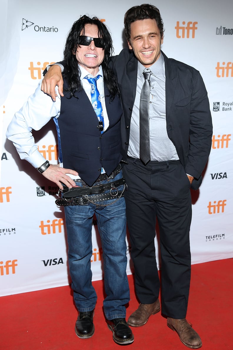 Tommy Wiseau and James Franco