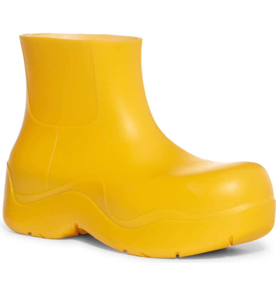 On Trend Rain Boots: Bottega Veneta Puddle Waterproof Chelsea Rain Boot
