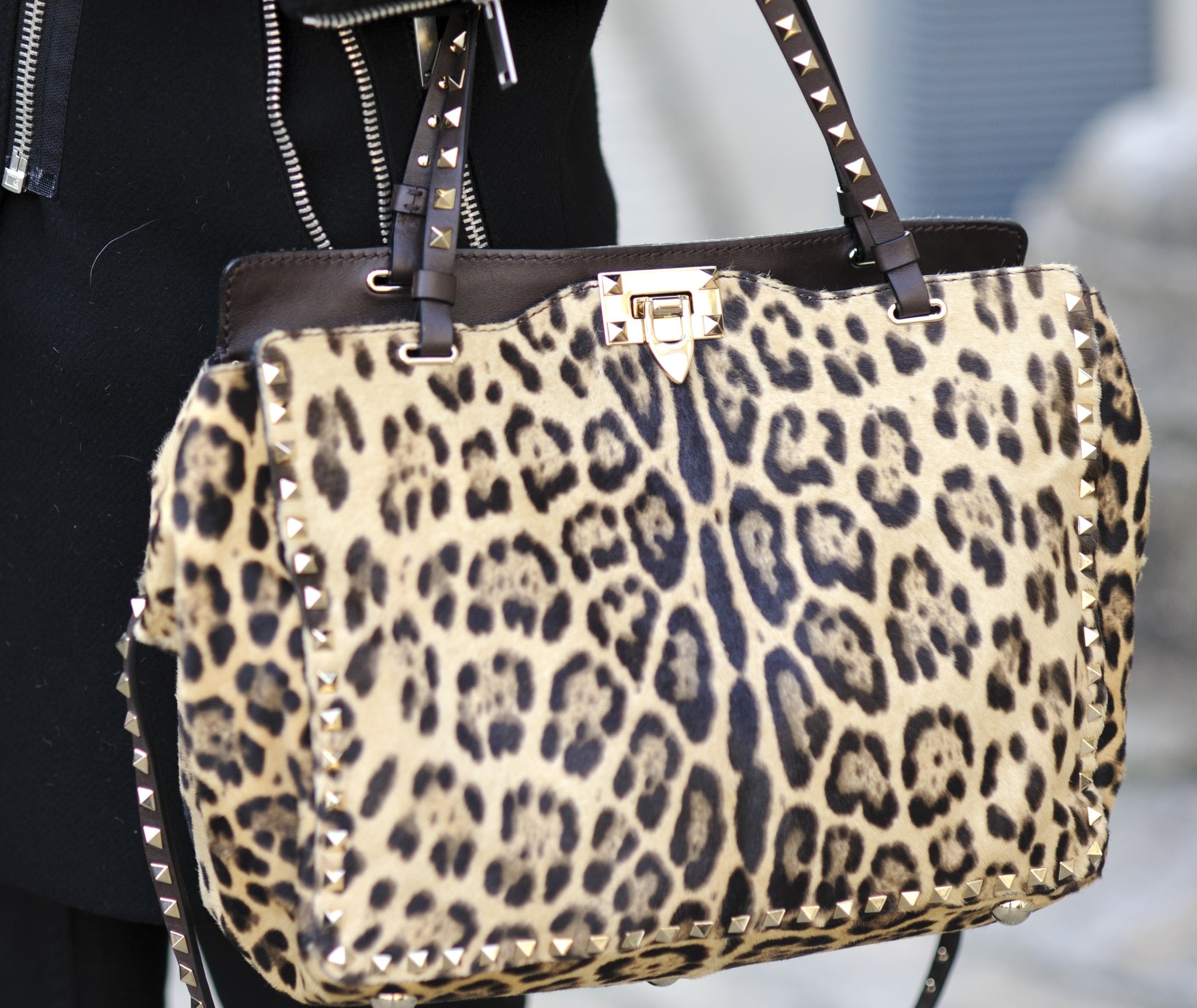 valentino animal print bag