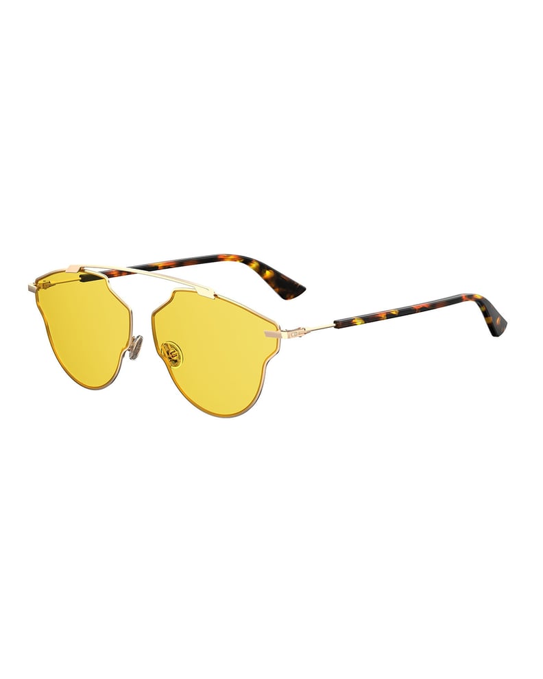 Yellow-lens sunglasses