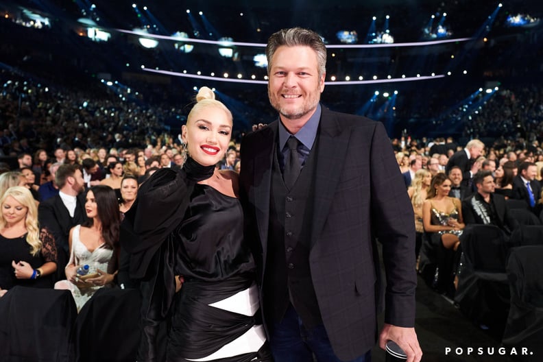 Gwen Stefani and Blake Shelton at the 2019 CMA Awards