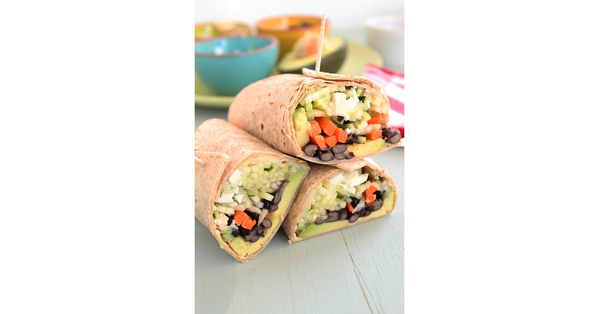 Crunchy Zucchini Noodle Wrap Easy Wraps to Make For Kids' Lunchboxes