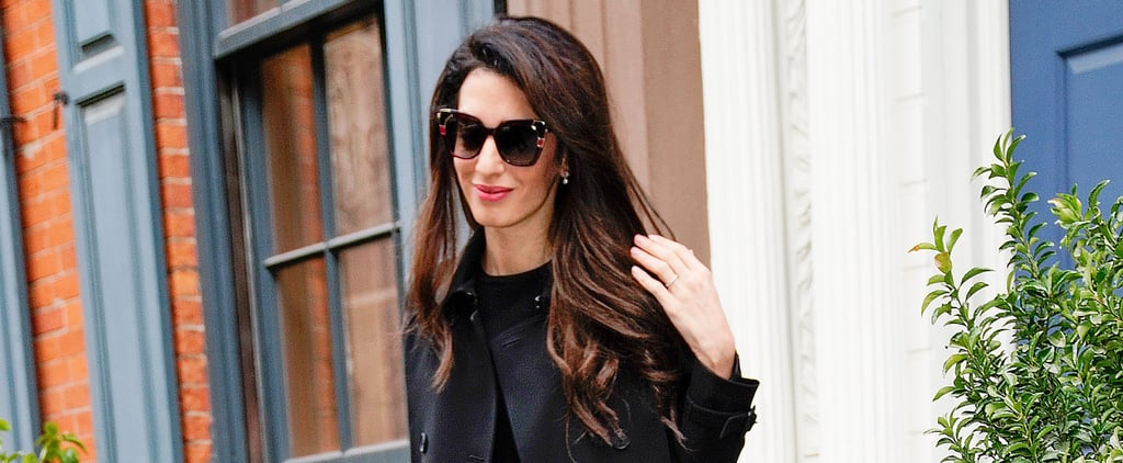 Amal Clooney Alexander McQueen Plaid Pants