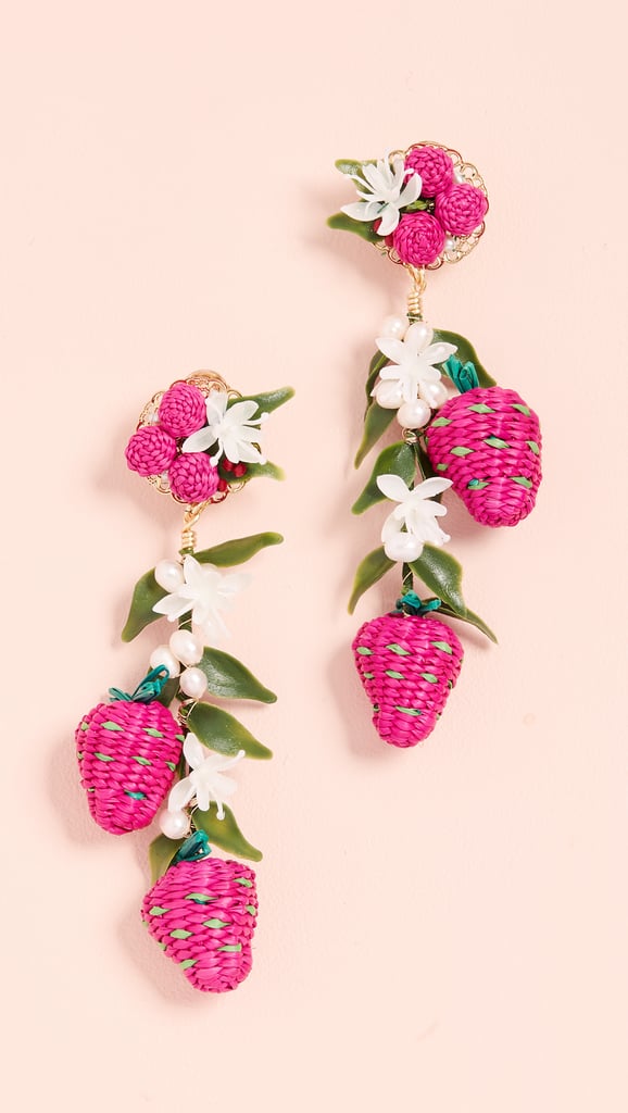 Mercedes Salazar Tropics Strawberry Earrings