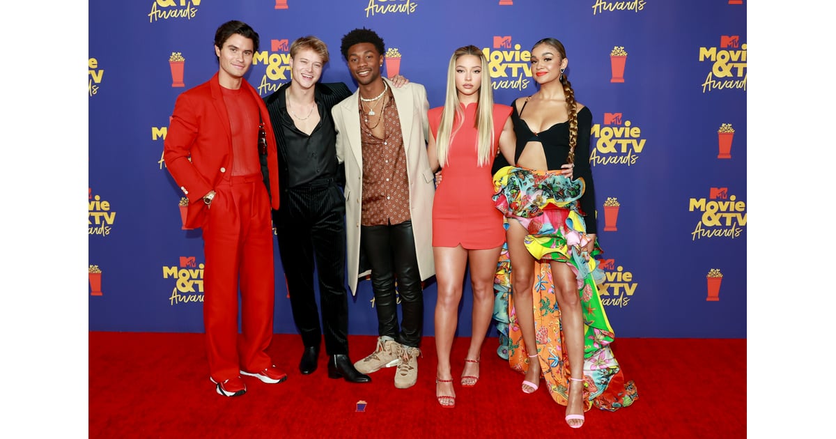 See the Outer Banks Cast at the MTV Movie and TV Awards 2021 POPSUGAR