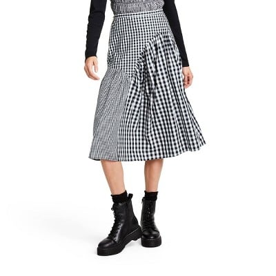Midi A-Line Skirt