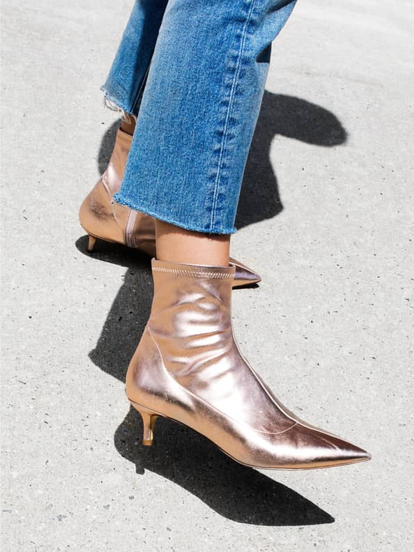 Kitten heel boots best sale 2018