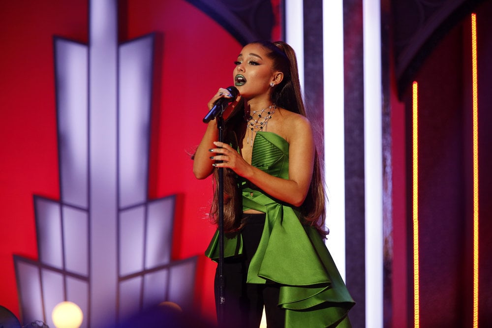 Hold on to your witch hats, because Ariana Grande's performance on NBC's Wicked special is about to blow you away. While Kristin Chenoweth and Idina Menzel gave fabulous performances of their hit songs, Grande really brought the house down (pun intended) with her rendition of "The Wizard and I." Dressed from head to toe in black and green, the singer showed off her incredible voice as she hit all the right notes. 
The performance was a very special moment for the singer, who has been a dedicated fan of the musical since she was a young girl. When Grande was nine, she actually met Chenoweth backstage and the two have been close friends ever since. Talk about a full circle moment! See her gorgeous performance ahead.

    Related:

            
            
                                    
                            

            Wicked&apos;s Past Glindas and Elphabas Reunited For an Emotional Rendition of "For Good"
