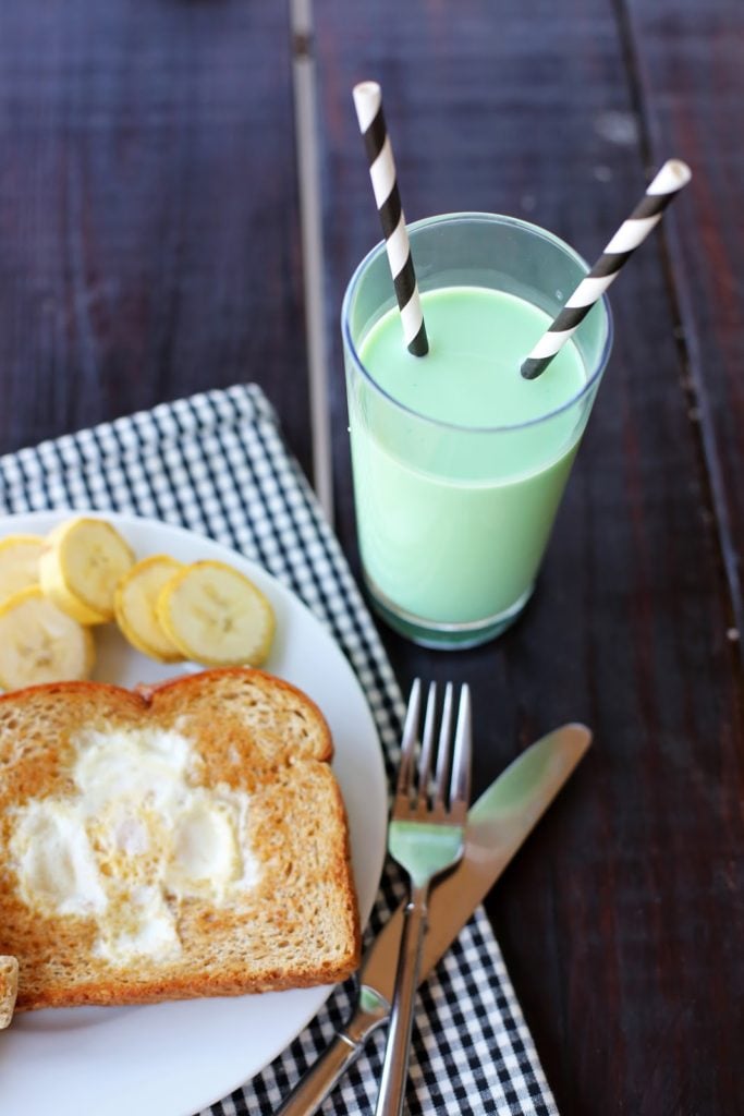 Pot of Gold Eggs and Green Milk