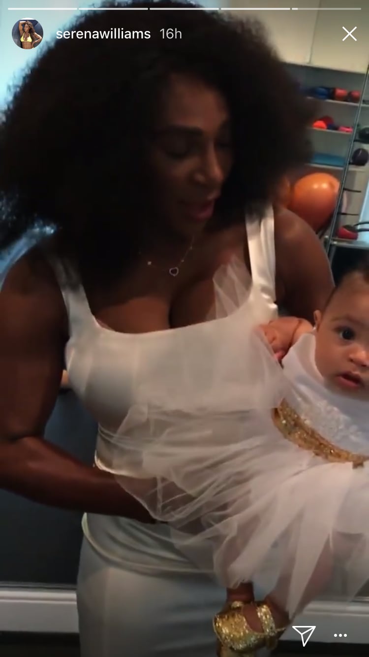 Serena Williams And Alexis Ohanian Jr Twinning On Instagram Popsugar Celebrity