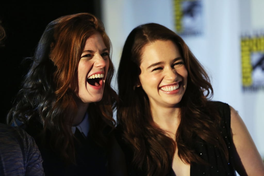 Are Emilia Clarke and Rose Leslie Friends?