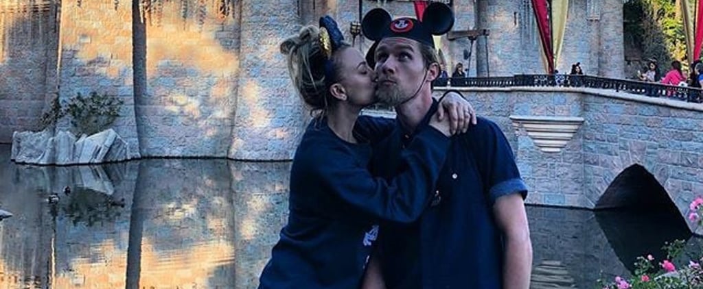 Kaley Cuoco and Karl Cook at Disneyland November 2018
