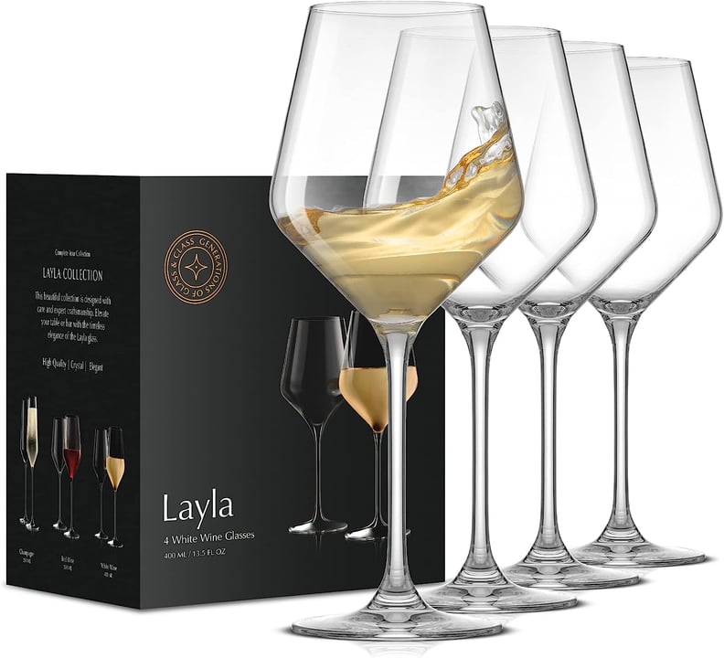 Wine glasses set of 12 for red wine and 4 extra for white wine