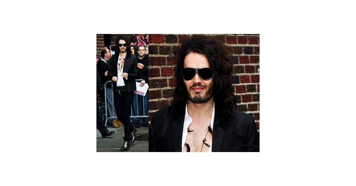David Letterman - Russell Brand joins the Marines - BoreMe