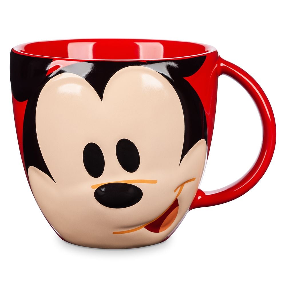 A Playful Mickey Mug: Mickey Mouse Face Mug
